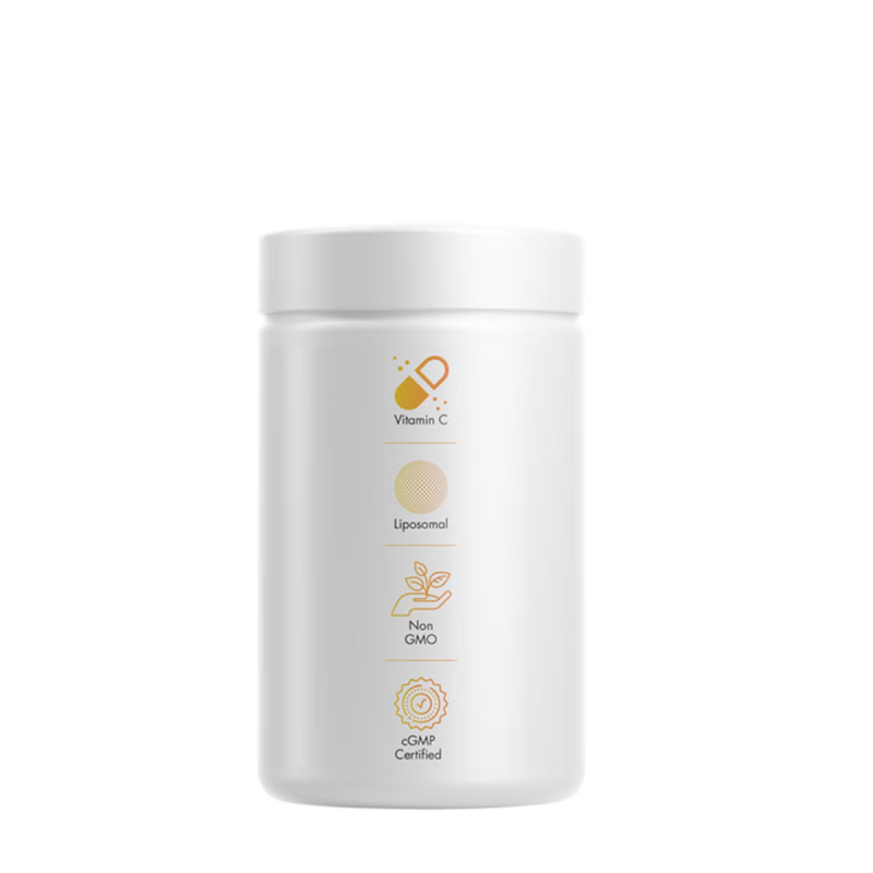 Codeage Liposomal Vitamin C, Vitamina C Liposomala - Formula Avansata Pentru Absorbtie Superioara, 180 Cps