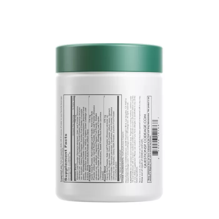 Codeage Easy Veggies Daily Veggie Blend, Amestec De Super-alimente, 90 Cps Codeage Easy Veggies Daily Veggie Blend, Amestec De Super-alimente, 90 Cps