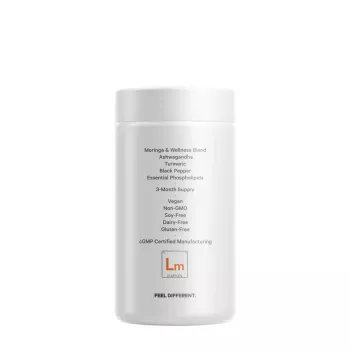 Codeage Liposomal Moringa+, Super-aliment Avansat Pentru Energie, Echilibru Si Vitalitate, 180 Cps