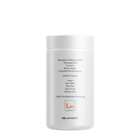 Codeage Liposomal Moringa+, Super-aliment Avansat Pentru Energie, Echilibru Si Vitalitate, 180 Cps