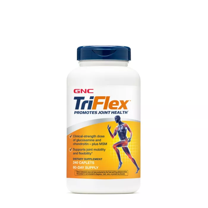 Gnc Triflex, Glucozamina, Msm Si Condroitina Pentru Articulatii Sanatoase, 240 Tb Gnc Triflex, Glucozamina, Msm Si Condroitina Pentru Articulatii Sanatoase, 240 Tb