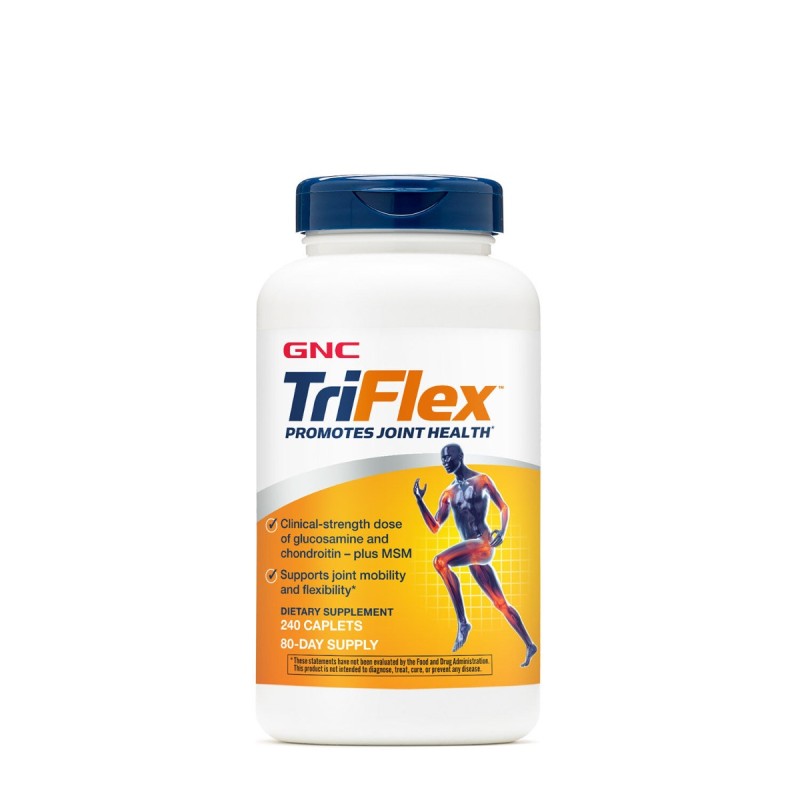 Gnc Triflex, Glucozamina, Msm Si Condroitina Pentru Articulatii Sanatoase, 240 Tb