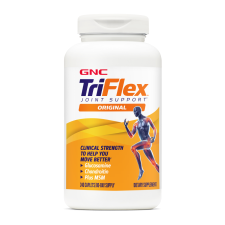 Gnc Triflex, Glucozamina, Msm Si Condroitina Pentru Articulatii Sanatoase, 240 Tb