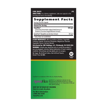 Gnc Tamaflex Fast Acting, Formula Pentru Sanatatea Articulatiilor, 60 Cps