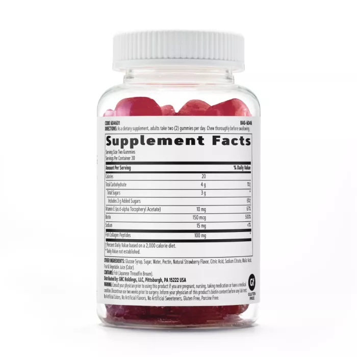 Gnc Women's Hair, Skin & Nails Strawberry , Jeleuri Cu Biotina Si Vitamine Pentru Frumusetea Parului, Pielii Si Unghiilor, 60 Jeleuri Gnc Women's Hair, Skin & Nails Strawberry , Jeleuri Cu Biotina Si Vitamine Pentru Frumusetea Parului, Pielii Si Unghiilor, 60 Jeleuri