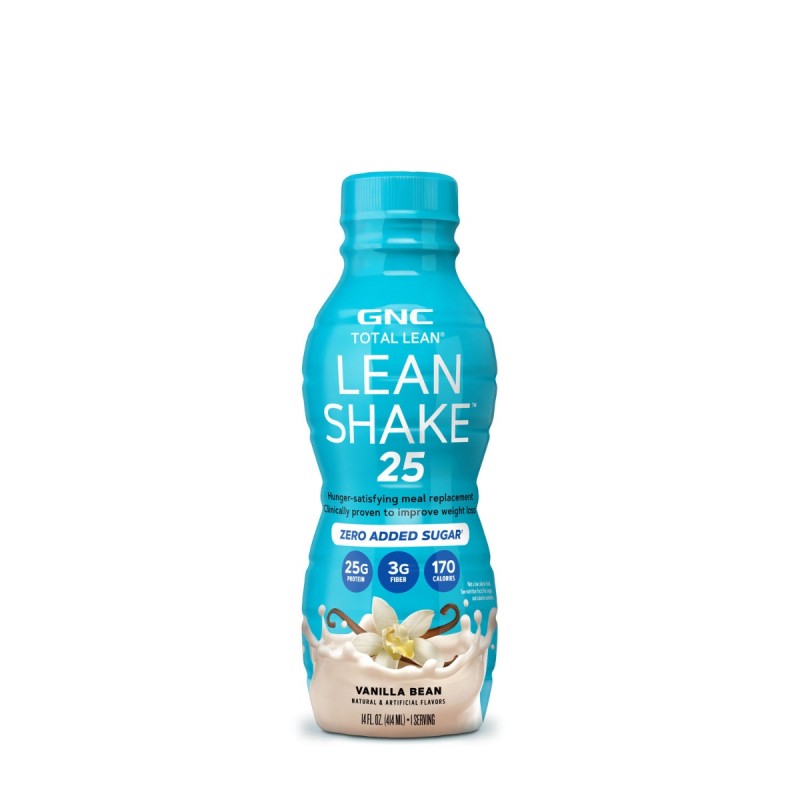 Gnc Total Lean Lean Shake 25 Cu Aroma De Vanilie, 414 Ml