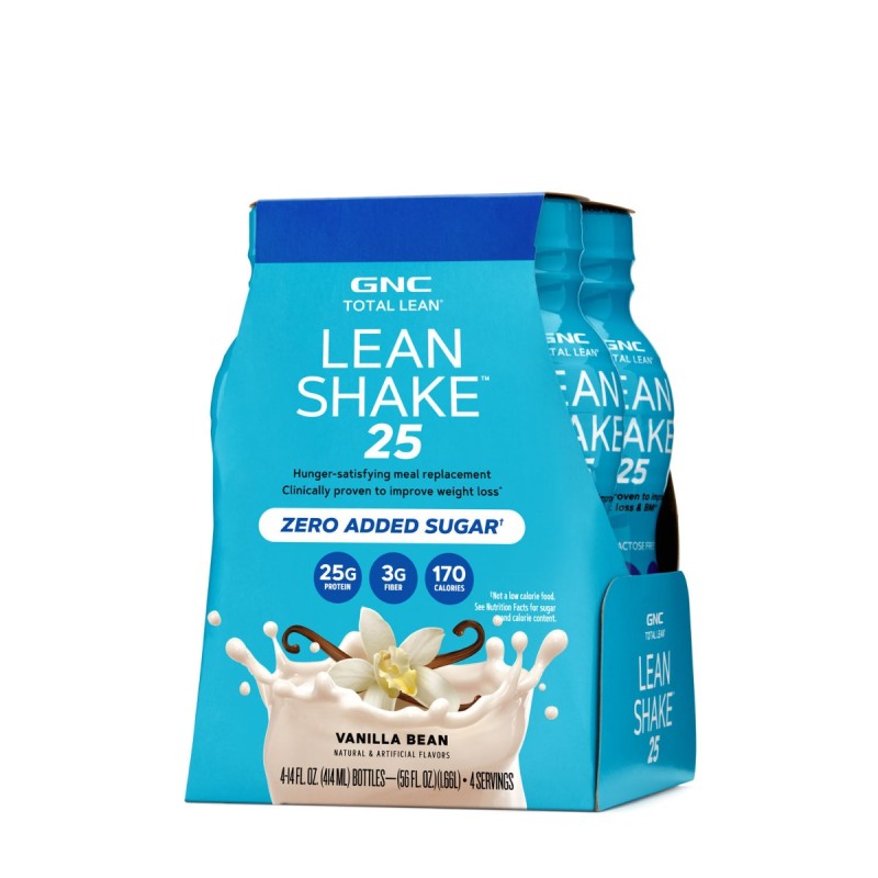 Gnc Total Lean Lean Shake 25 Cu Aroma De Vanilie, 414 Ml