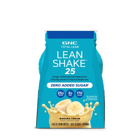 Gnc Total Lean Lean Shake 25 Cu Aroma De Banane, 414 Ml