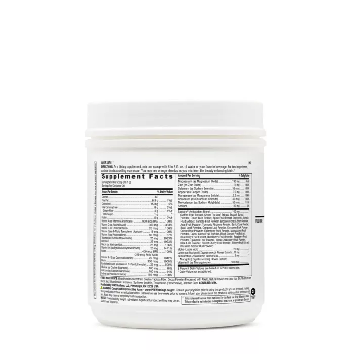 Gnc Women’s Multi Powder, Pudra Cu Multivitamine, Proteina Si Verdeturi Pentru Femei Cu Aroma De Ciocolata, 543 G Gnc Women’s Multi Powder, Pudra Cu Multivitamine, Proteina Si Verdeturi Pentru Femei Cu Aroma De Ciocolata, 543 G