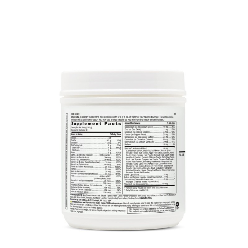 Gnc Women’s Multi Powder, Pudra Cu Multivitamine, Proteina Si Verdeturi Pentru Femei Cu Aroma De Ciocolata, 543 G