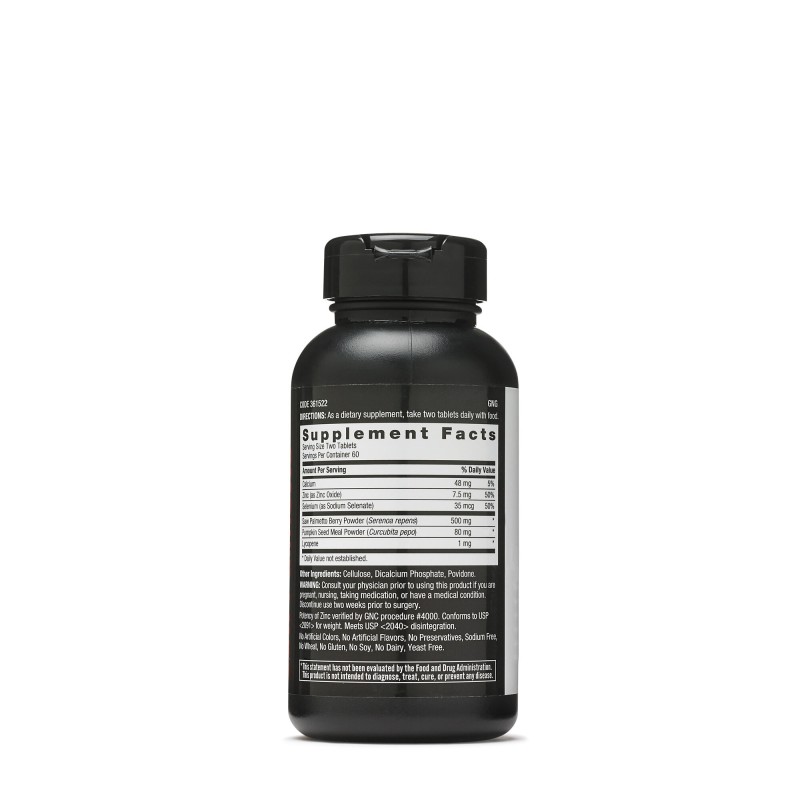 Men's Saw extract din palmier pitic (120 Tb), GNC Live Well