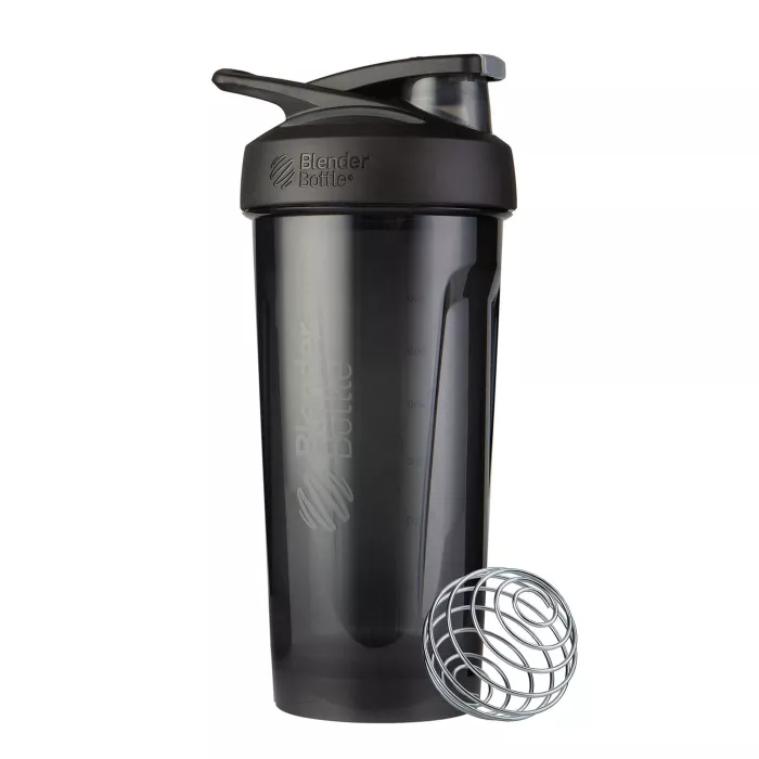 Gnc Blender Bottle Shaker Strada Tritan Negru, 800 Ml Gnc Blender Bottle Shaker Strada Tritan Negru, 800 Ml