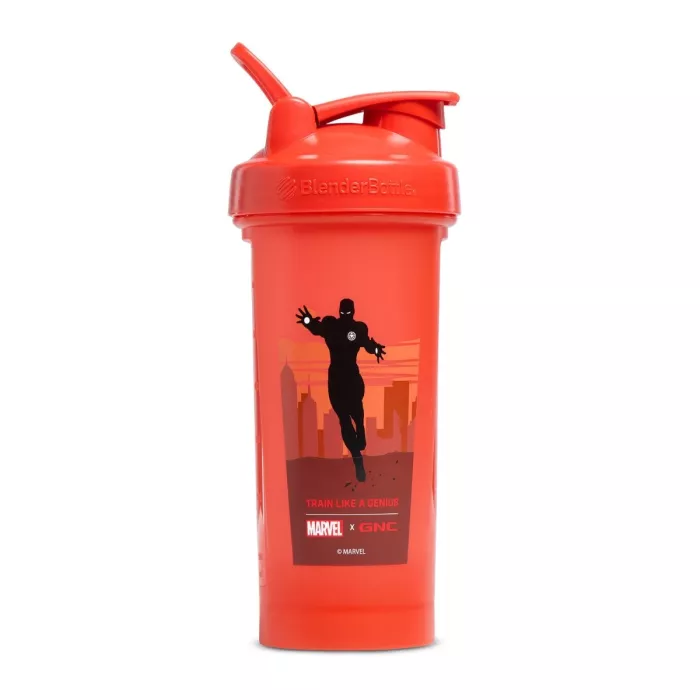 Gnc Blender Bottle Shaker Clasic Iron Man Edition, 828 Ml Gnc Blender Bottle Shaker Clasic Iron Man Edition, 828 Ml