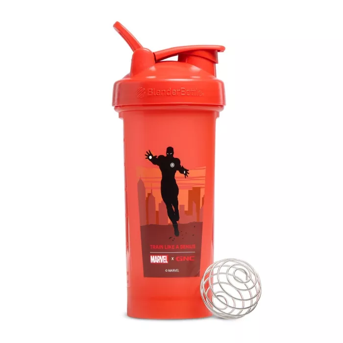 Gnc Blender Bottle Shaker Clasic Iron Man Edition, 828 Ml Gnc Blender Bottle Shaker Clasic Iron Man Edition, 828 Ml