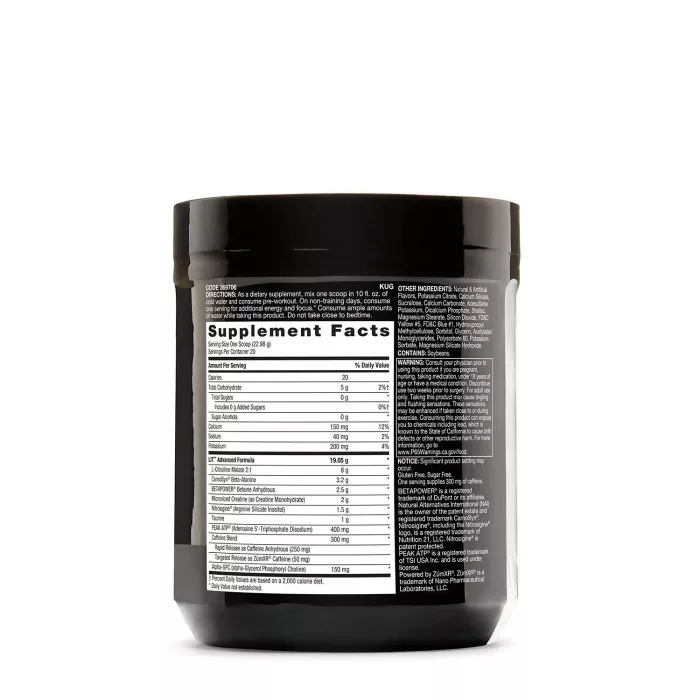 Gnc Beyond Raw Lit Af, Formula Pre-workout, Cu Aroma De Jeleuri, 459.6g Gnc Beyond Raw Lit Af, Formula Pre-workout, Cu Aroma De Jeleuri, 459.6g