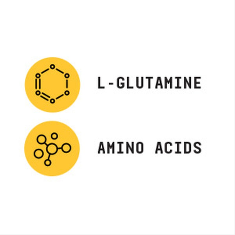 Beyond raw chemistry labs L-glutamina (152.4 g), GNC Live Well