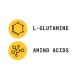 Beyond raw chemistry labs L-glutamina (152.4 g), GNC Live Well