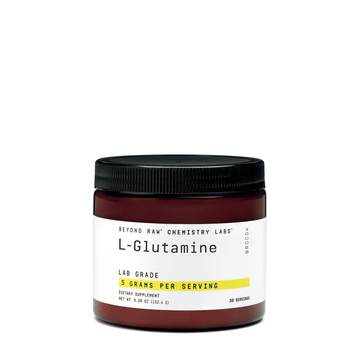 Beyond Raw Chemistry Labs L-glutamine, L-glutamina, 152.4 G Beyond Raw Chemistry Labs L-glutamine, L-glutamina, 152.4 G
