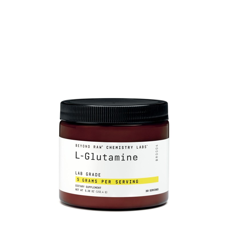 Beyond raw chemistry labs L-glutamina (152.4 g), GNC Live Well