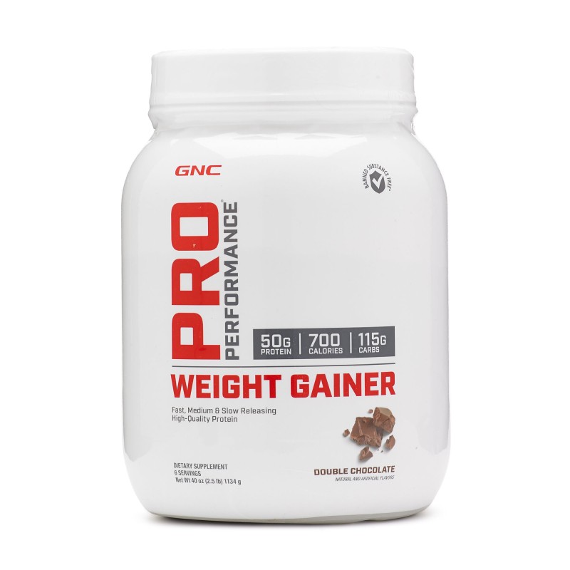 Pro performance formula proteica pentru crestere in greutate cu aroma de ciocolata, testata antidoping (1134 g), GNC Live Well