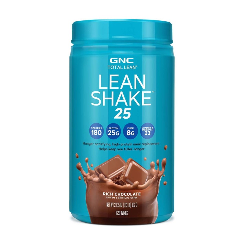 Total lean shake proteic cu aroma de ciocolata (832 G), GNC Live Well