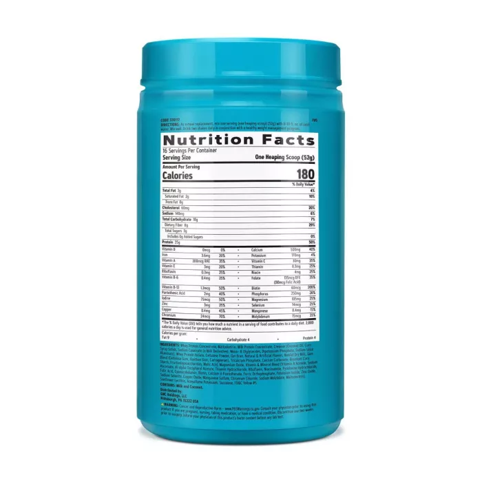 Gnc Total Lean Lean Shake 25, Shake Proteic, Cu Aroma De Banana, 832 G Gnc Total Lean Lean Shake 25, Shake Proteic, Cu Aroma De Banana, 832 G