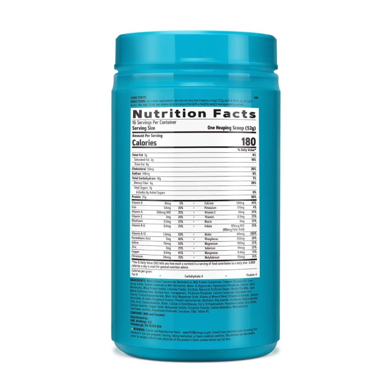 Gnc Total Lean Lean Shake 25, Shake Proteic, Cu Aroma De Banana, 832 G