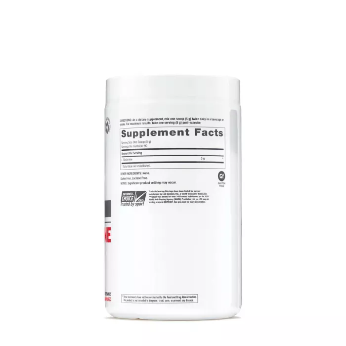 Gnc Pro Performance Micronized L-glutamine 5000 Mg, L-glutamina Micronizata Pudra Fara Aroma, 454 G Gnc Pro Performance Micronized L-glutamine 5000 Mg, L-glutamina Micronizata Pudra Fara Aroma, 454 G