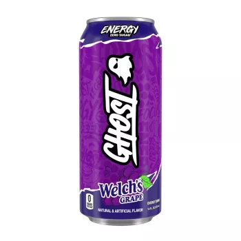 Ghost Energy Drink With Welch's Grape Flavor, Bautura Energizanta Cu Aroma De Struguri Welch’s, 473 Ml