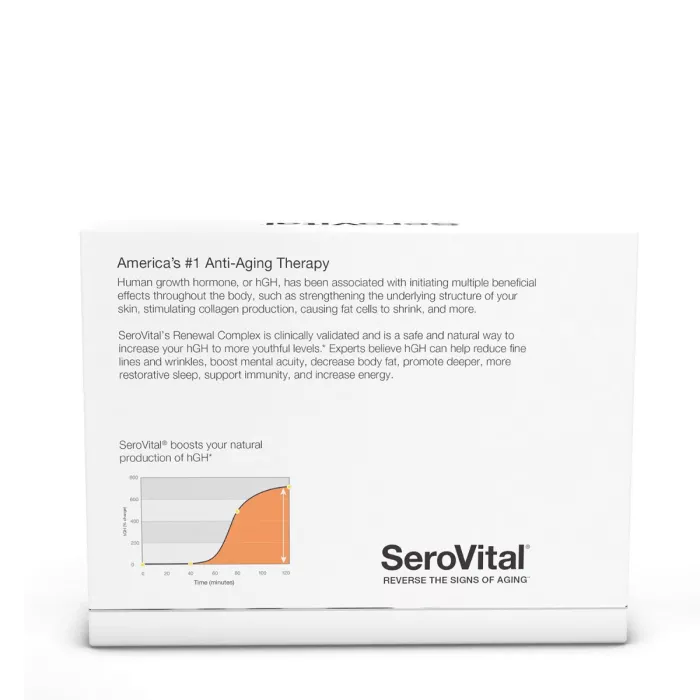 Serovital Reverse The Signs Of Aging, Formula Avansata Pentru Productia Naturala A Hormonului De Crestere Hgh Cu Lizina, 120 Cps Serovital Reverse The Signs Of Aging, Formula Avansata Pentru Productia Naturala A Hormonului De Crestere Hgh Cu Lizina, 120 Cps