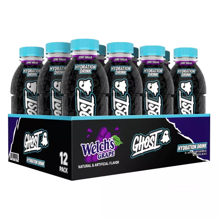 Ghost Hydration Drink With Welch's Grape Flavor, Bautura Hidratanta Cu Aroma De Struguri Welch's, 500 Ml