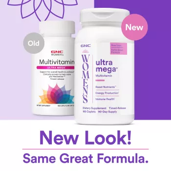 Gnc Women's Multivitamine Ultra Mega, Multivitamine Pentru Femei, 180 Tb