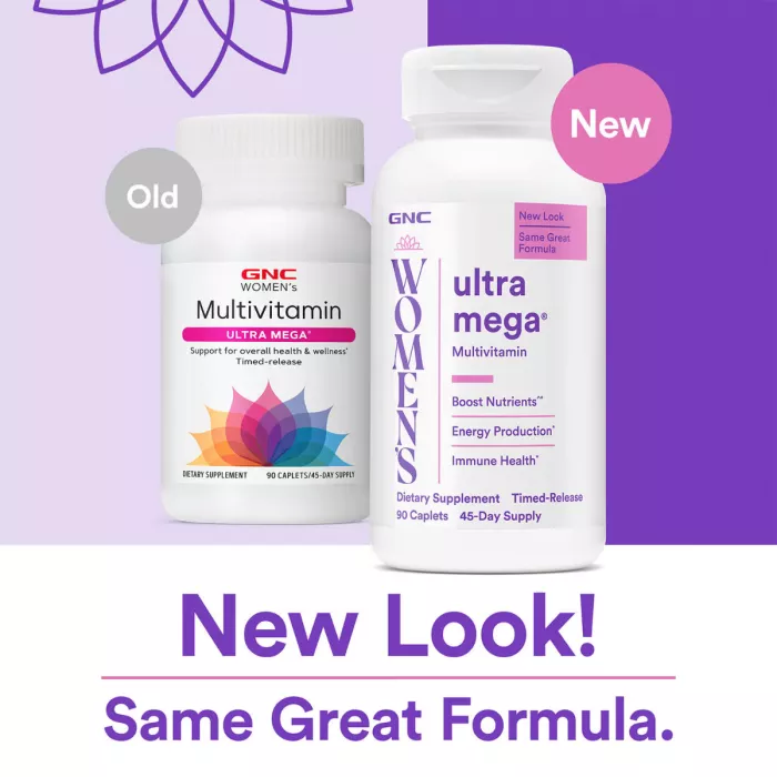 Gnc Women's Ultra Mega Multivitamine Pentru Femei, 90 Tb