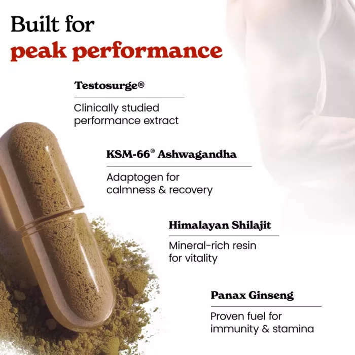 Better Alt Testo Pro, Formula Cu Shilajit Si Ashwagandha Pentru Stimularea Productiei De Testosteron, 90 Cps