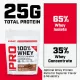 Gnc Pro Performance 100% Whey, Proteina Din Zer Fara Aroma, Testata Antidoping, 360g