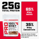 Pro performance 100% whey, proteina din zer cu aroma de vanilie, testata antidoping (369g). GNC Live Well