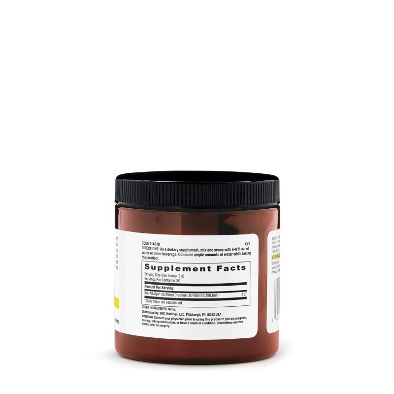Gnc Beyond Raw Kre-alkalyn, Creatina Alcalina Fara Aroma, 90 G