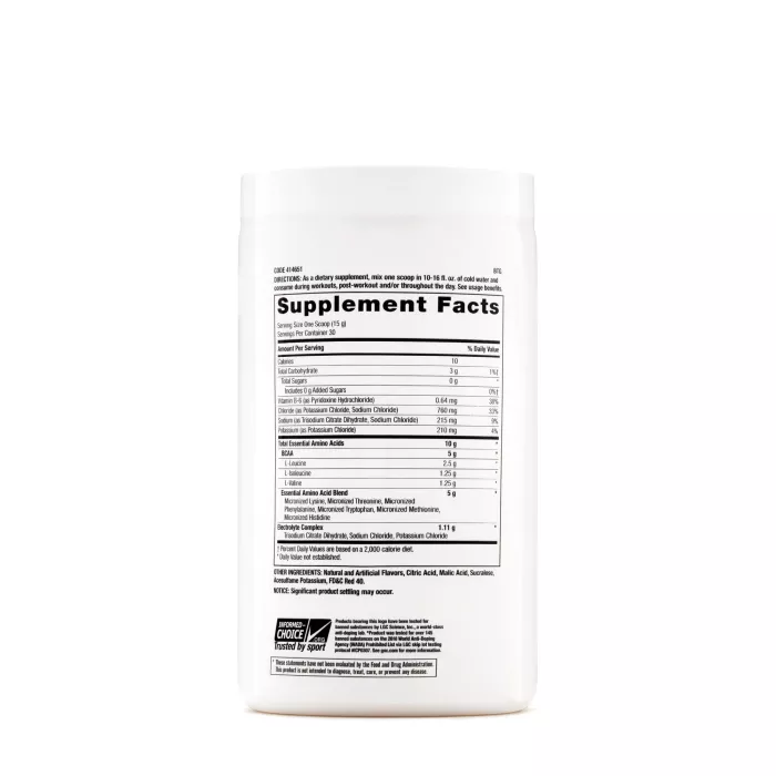 Gnc Pro Performance Essential Amino Complete, Aminoacizi, Cu Aroma De Capsuni Si Banana, 450 G Gnc Pro Performance Essential Amino Complete, Aminoacizi, Cu Aroma De Capsuni Si Banana, 450 G