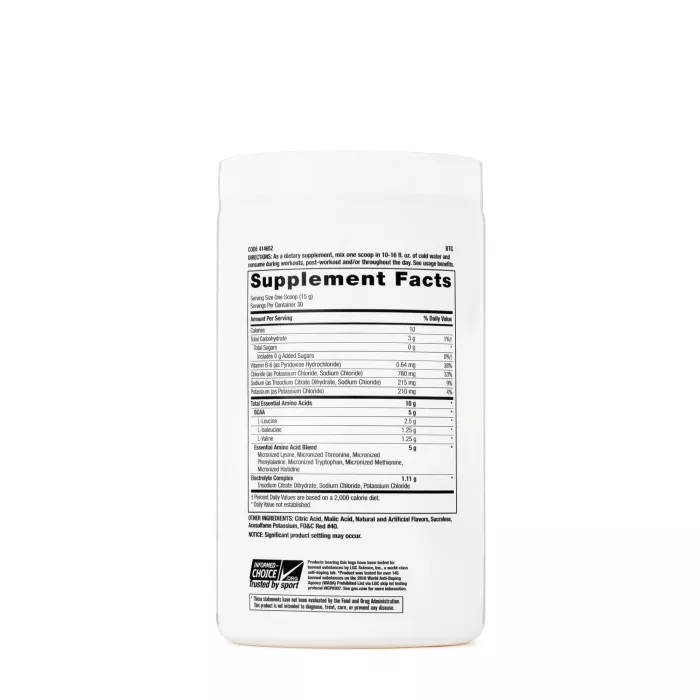 Gnc Pro Performance Essential Amino Complete Cu Aroma De Capsuni Si Kiwi, 450 G Gnc Pro Performance Essential Amino Complete Cu Aroma De Capsuni Si Kiwi, 450 G