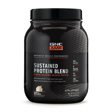 Amestec proteic cu aroma de milkshake de vanilie (924 g), GNC Live Well