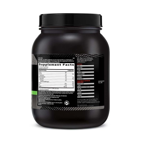 Gnc Amp Plant Isolate Proteina Vegana Cu Aroma De Biscuiti Cu Vanilie, 893.2 G