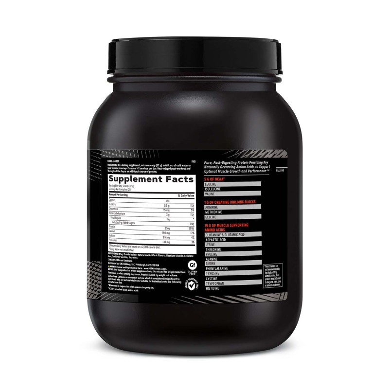 Proteina izolata din zer cu aroma de vanilie (896 g), GNC Live Well