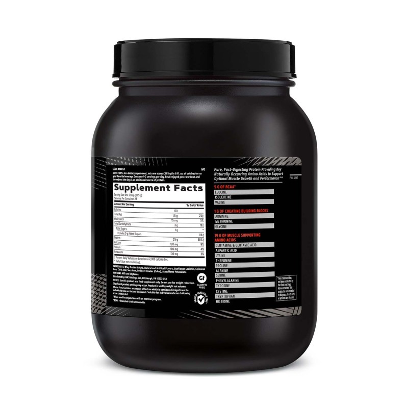 Proteina izolata din zer cu aroma de capsuni (882 g), GNC Live Well