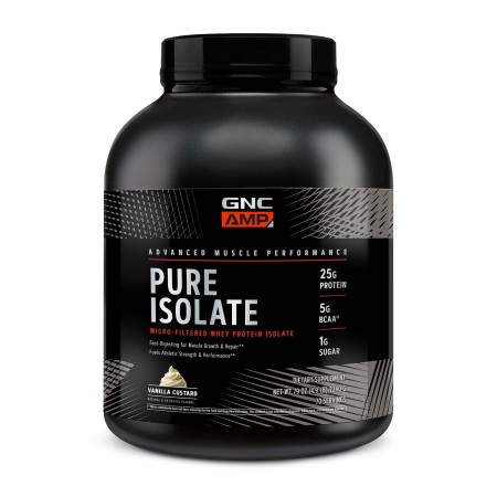 Proteina izolata din zer cu aroma de vanilie (2240 g), GNC Live Well