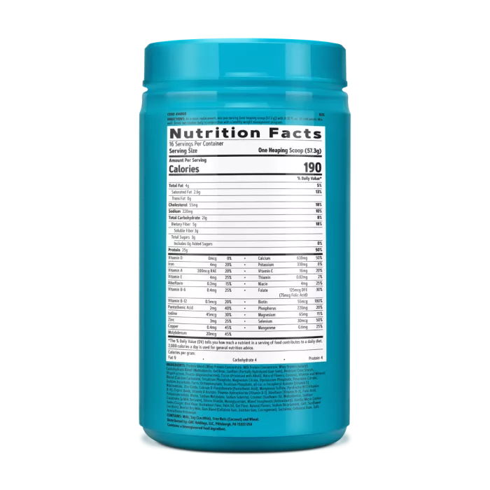 Gnc Total Lean Lean Shake 25, Shake Proteic Cu Aroma De Cocos Si Caramel, 917 G Gnc Total Lean Lean Shake 25, Shake Proteic Cu Aroma De Cocos Si Caramel, 917 G