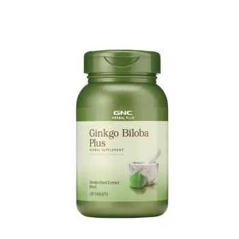 Herbal Plus Ginkgo Biloba Plus (120 tablete), GNC Live Well