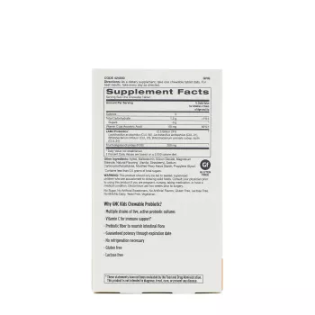 Gnc Milestones Kids Chewable Probiotic, Probiotic Lab4 Studiat Clinic Masticabil Pentru Copii 4-12 Ani, Cu Aroma Naturala De Capsuni, 30 Tb Gnc Milestones Kids Chewable Probiotic, Probiotic Lab4 Studiat Clinic Masticabil Pentru Copii 4-12 Ani, Cu Aroma Naturala De Capsuni, 30 Tb