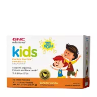 Gnc Milestones Kids Microbio Complex Fast Stix, Probiotic Lab4 Studiat Clinic Pentru Copii 4+ Ani Cu Aroma De Vanilie Si Banane, 30 Plicuri Gnc Milestones Kids Microbio Complex Fast Stix, Probiotic Lab4 Studiat Clinic Pentru Copii 4+ Ani Cu Aroma De Vanilie Si Banane, 30 Plicuri