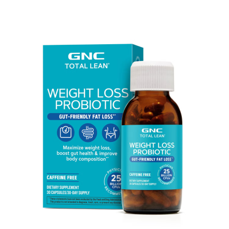 Gnc Total Lean Weight Loss Probiotic, Probiotic Lab4 Studiat Clinic, 25 Miliarde Ufc Culturi Vii Pentru Controlul Greutatii, 30 Cps