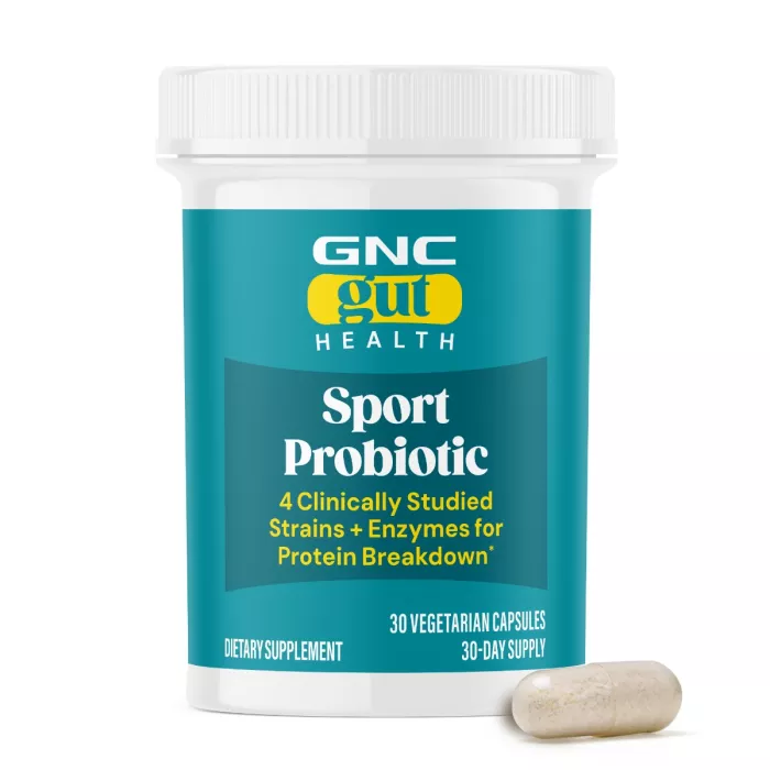 Gnc Gut Health Probiotic Sport, Probiotic Sport Lab4 Studiat Clinic, 25 Miliarde Culturi Vii, 30 Cps